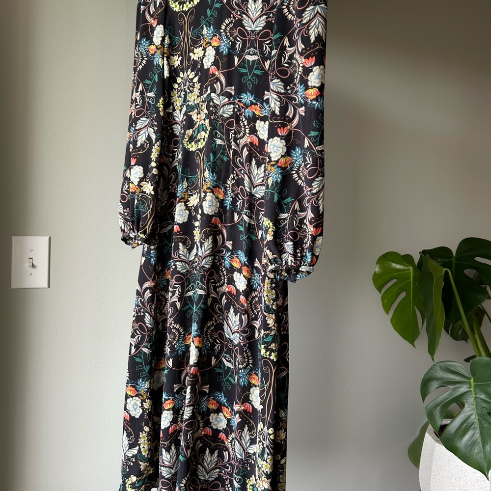 Floral Long Sleeve Dress